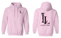 LL pink hoodie