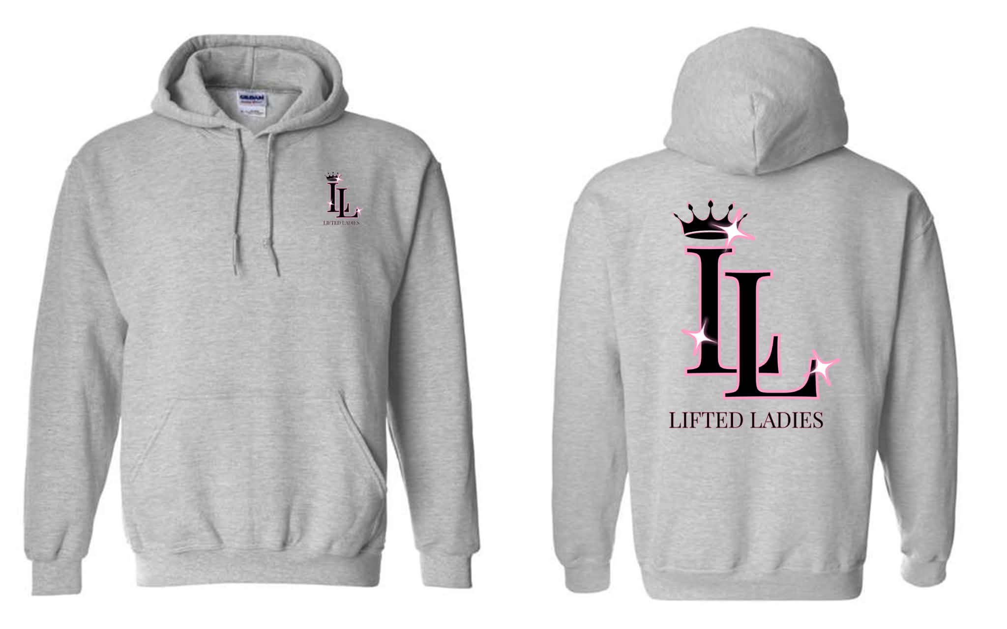 LL grey hoodie